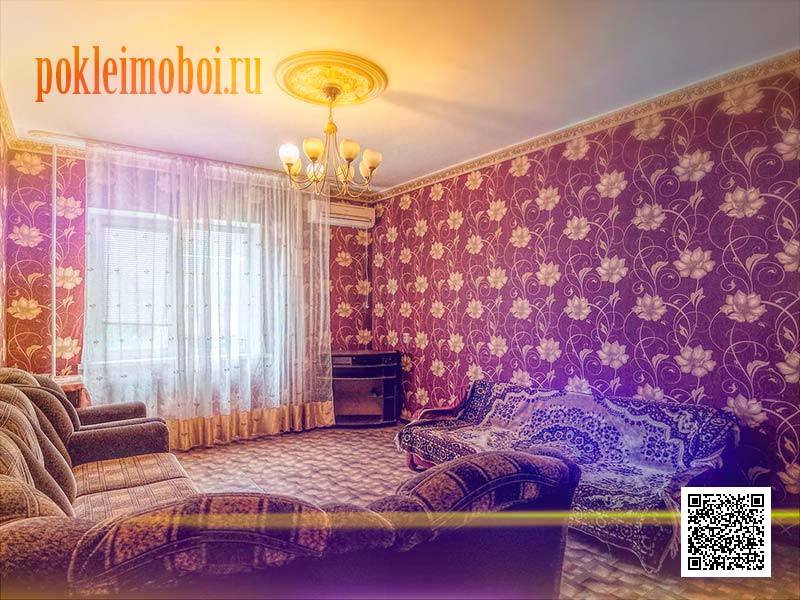 Ремонт в хрущевке, в зале, гостиной Пензы